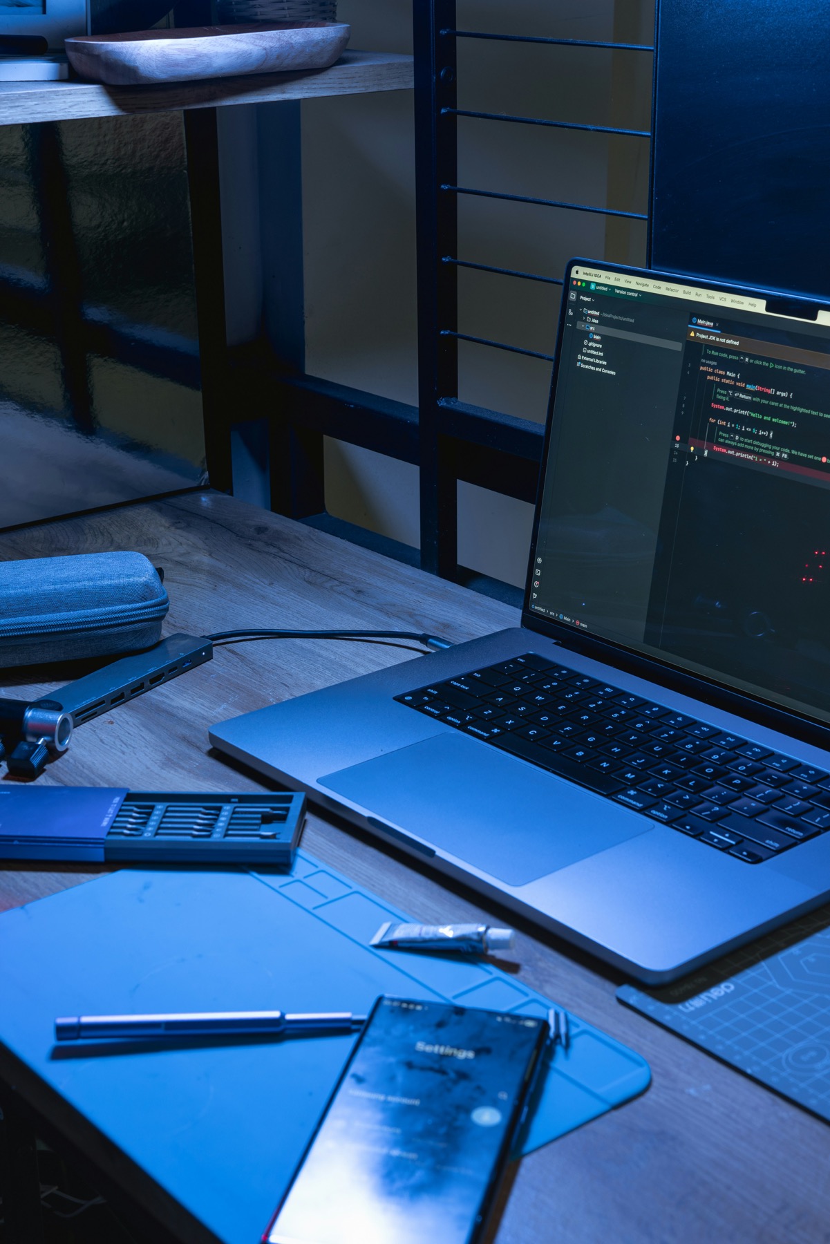 Software development workspace